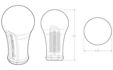 Load image into Gallery viewer, Raceseng PolyTi Shift Knob M12x1.5mm Adapter - Spitfire