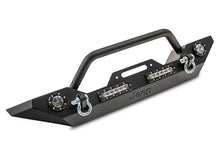 Load image into Gallery viewer, Officially Licensed Jeep 07-18 Wrangler JK Trail Force HD Front Bumper w/ LED Lights and Jeep Logo