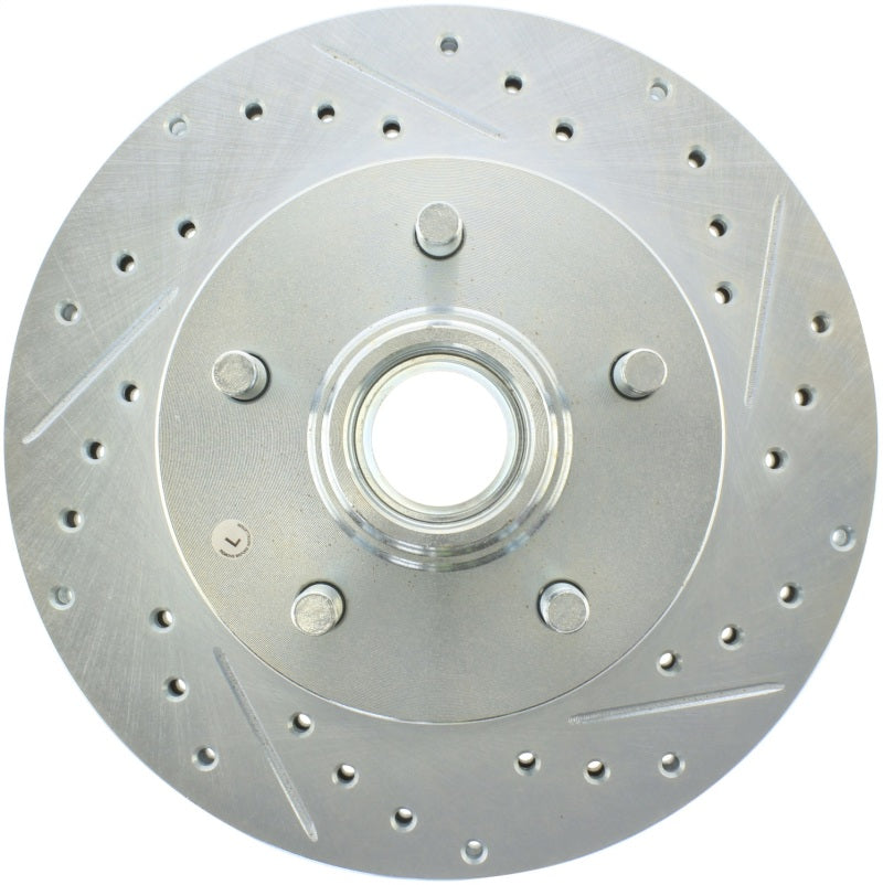 StopTech Select Sport Drilled & Slotted Rotor - Front Left