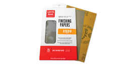 Griots Garage BOSS Finishing Papers - 2500g - 5 .5in x 9in (25 Sheets) - GTR Auto