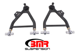 BMR 94-04 Mustang Lower A-Arms (Coilover Only) w/ Adj. Rod End & Tall Ball Joint - Black Hammertone - GTR Auto