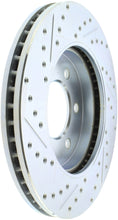 Load image into Gallery viewer, StopTech 02-06 Ford Expedition / 02-06 Lincoln Navigator Sport Slotted &amp; Drilled Front Left Rotor