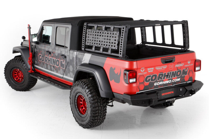 Go Rhino 19-21 Jeep Gladiator XRS Overland Xtreme Rack - Box 1 (Req. gor5950000T-02) - GTR Auto
