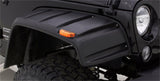 Rampage 2007-2018 Jeep Wrangler(JK) Comes With Stainless Bolts RX-Rivet Style Fender Flares - Black