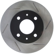 Load image into Gallery viewer, StopTech Power Slot 95-99 Nissan Sentra / 95-99 200SX Rear Drum SportStop Front Slotted Left Rotor