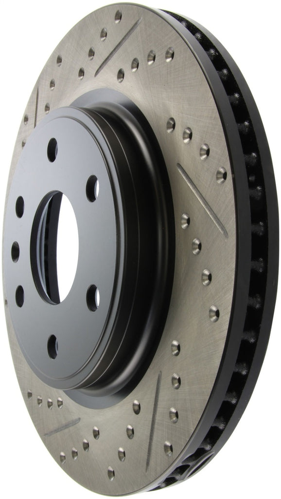 StopTech 07-10 Buick Enclave / 09-10 Chevrolet Traverse Slotted & Drilled Right Front Rotor