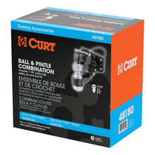 Load image into Gallery viewer, Curt Ball &amp; Pintle Combination (1-7/8in Ball 6000lbs Ball Capacity)