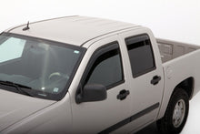 Load image into Gallery viewer, AVS 04-12 Chevy Colorado Crew Cab Ventvisor In-Channel Front &amp; Rear Window Deflectors 4pc - Smoke - GTR Auto