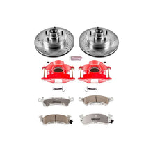 Load image into Gallery viewer, Power Stop 91-92 Oldsmobile Custom Cruiser Front Z26 Street Kit w/Cals