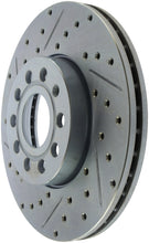Load image into Gallery viewer, StopTech Select Sport 05-16 Volkswagen Jetta Slotted and Drilled Right Front Rotor