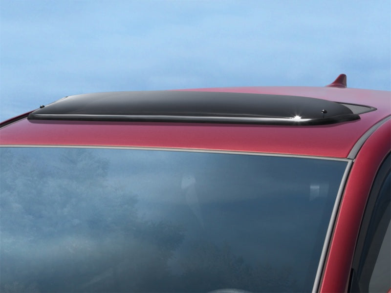 WeatherTech 00-05 Cadillac DeVille Sunroof Wind Deflectors - Dark Smoke