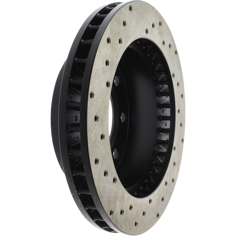 StopTech 02-06 Chevy Avalanche / 02-06 Silverado 1500 2WD Front Left Drilled Sportstop Cryo Rotor