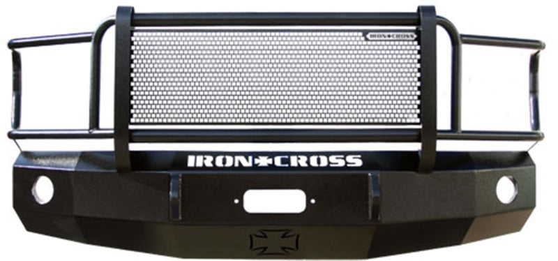 Iron Cross 07-13 Toyota Tundra Heavy Duty Grill Guard Front Bumper - Gloss Black