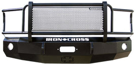 Iron Cross 07-14 GMC Sierra 2500/3500 Heavy Duty Grill Guard Front Bumper - Gloss Black