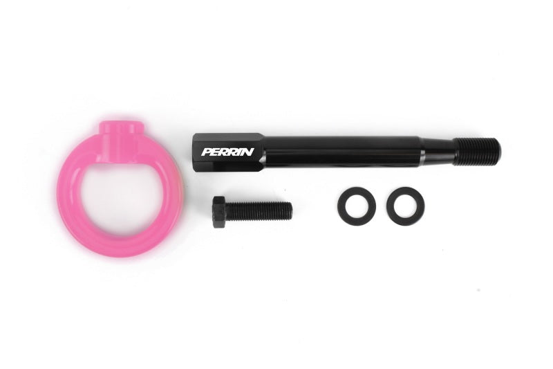 PERRIN 22-26 Toyota GR86 Tow Hook Kit (Front) - Hyper Pink - GTR Auto