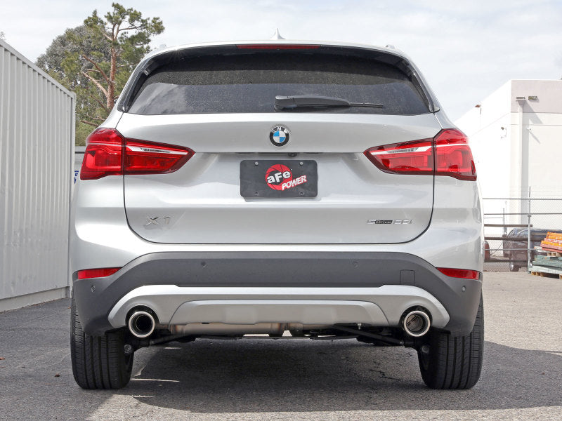 aFe 15-21 BMW X1 F48 L4 2.0L (t) MACH Force-Xp 3 to 2-1/2 IN SS Axle-Back Exhaust w/Polished Tip