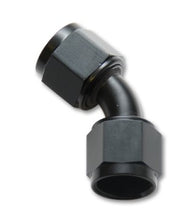 Load image into Gallery viewer, Vibrant -20AN X -20AN Female Flare Swivel 45 Deg Fitting (AN To AN) -Anodized Black Only