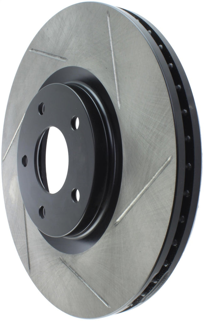 StopTech Power Slot 07-09 Nissan Sentra 2.5L SE-R Spec V SportStop Front Slotted Left Rotor
