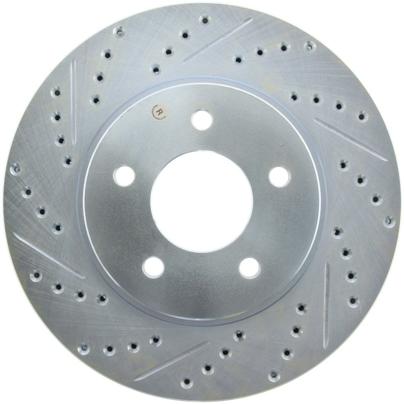 StopTech Select Sport Drilled & Slotted Rotor - Front Left