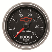 Load image into Gallery viewer, Autometer GM Mechanical 52mm 0-35 PSI Boost Gauge