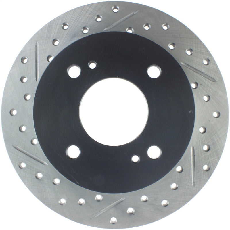 StopTech Power Slot 89-98 Nissan 240SX Slotted & Drilled Left Rear Rotor