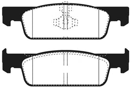 EBC 16-17 Smart Fortwo Greenstuff Front Brake Pads