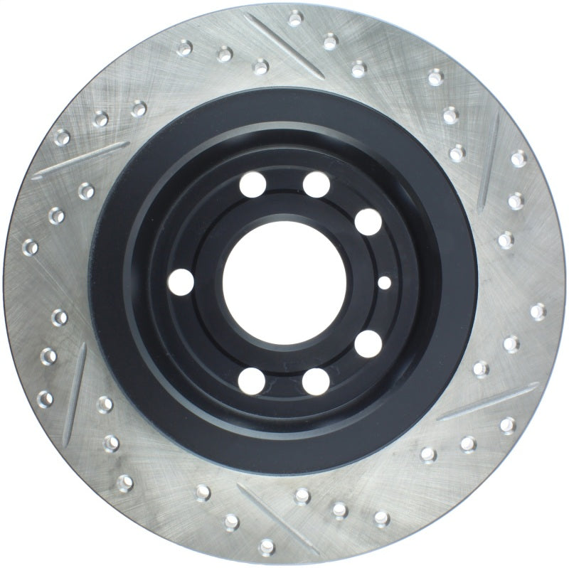 StopTech 03-12 Saab 9-3/9-3X Slotted & Drilled Right Rear Rotor
