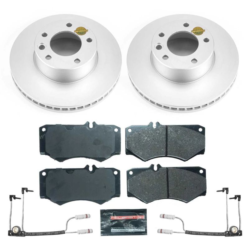 Power Stop 09-18 Mercedes-Benz G550 Front Euro-Stop Brake Kit