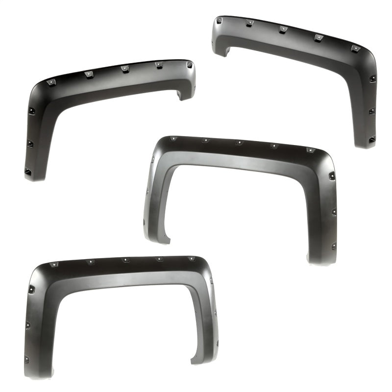 Rugged Ridge Fender Flare Kit Black 14-17 Chev 1500 Long Bed