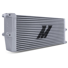 Load image into Gallery viewer, Mishimoto Heavy-Duty Oil Cooler - 17in. Opposite-Side Outlets - Silver