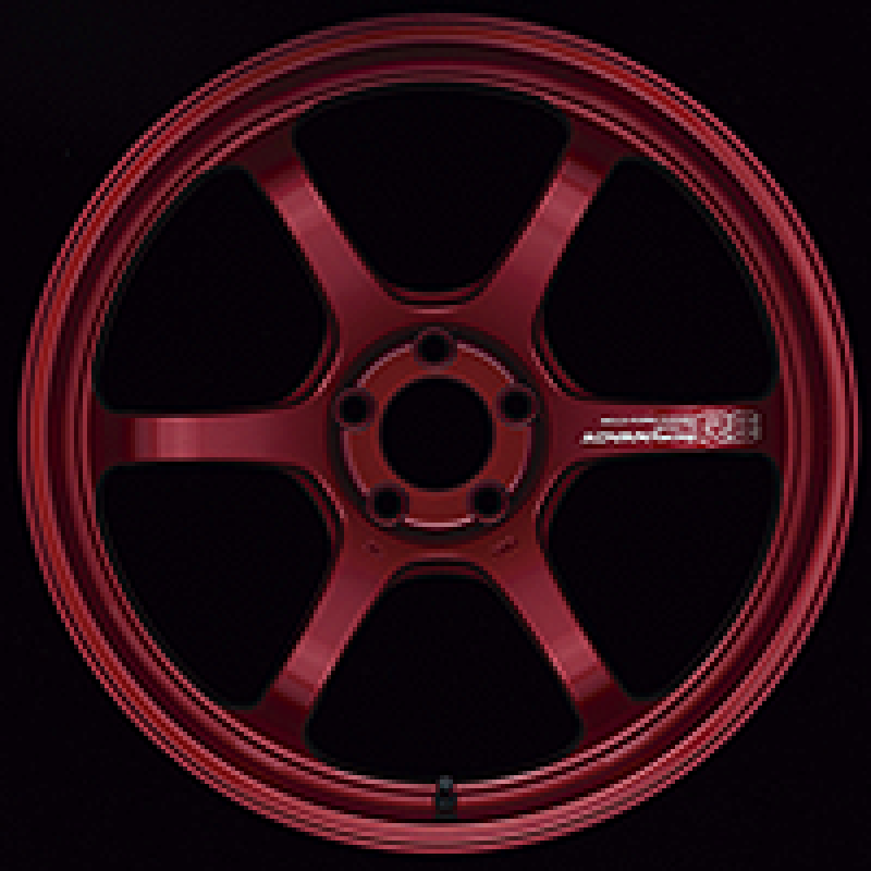 Advan R6 20x11 +5mm 5-114.3 Racing Candy Red Wheel