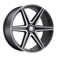 Load image into Gallery viewer, Forgestar X6 24x10 / 6x139.7 BP / ET25 / 6.5in BS Satin Black Wheel