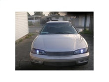 Load image into Gallery viewer, Spyder Honda Accord 94-97 1PC Projector Headlights LED Halo Amber Reflector Blk PRO-YD-HA94-AM-BK