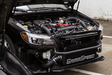 Load image into Gallery viewer, GrimmSpeed 2015+ Subaru STI Front Mount Intercooler Kit Black Powder Core / Black Pipe