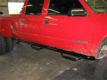 Load image into Gallery viewer, N-Fab Nerf Step 92-00 Chevy-GMC 2500/3500 Crew Cab 8ft Bed - Gloss Black - Bed Access - 3in