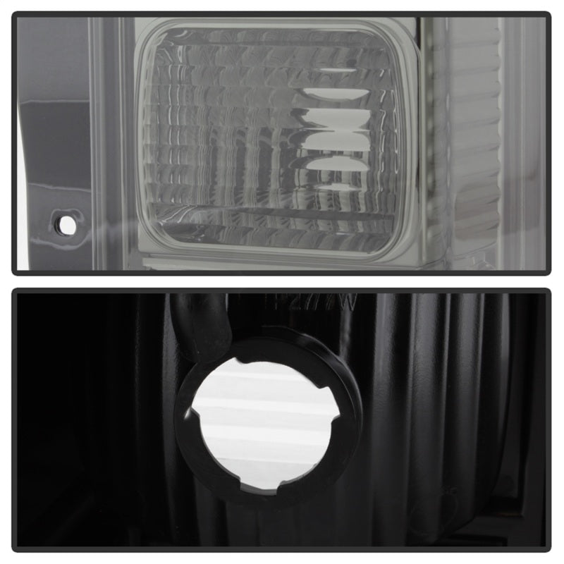 xTune Hummer H3 06-09 ( Non H3T ) LED Tail Lights Smoke ALT-ON-HH306-LED-SM