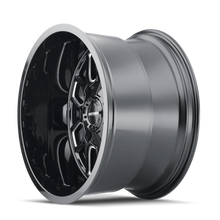 Load image into Gallery viewer, Mayhem 8107 Cogent 20x9 / 8x180 BP / 0mm Offset / 124.1mm Hub Black w/ Milled Spokes Wheel