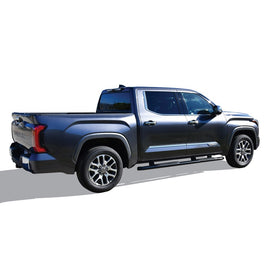 Westin 2022 Toyota Tundra CrewMax PRO TRAXX 4 Oval Nerf Step Bars - Black - GTR Auto