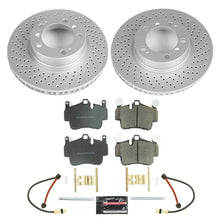 Load image into Gallery viewer, Power Stop 2005 Porsche 911 Front Z17 Evolution Geomet Coated Brake Kit