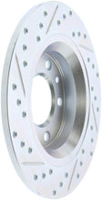 Load image into Gallery viewer, StopTech Select Sport 06-15 Mazda Miata MX-5 Slotted &amp; Drilled Vented Left Rear Brake Rotor