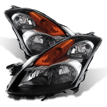 Load image into Gallery viewer, Xtune Nissan Altima 07-09 Sedan Crystal Headlights Halogen Model Only Black HD-JH-NA07-AM-BK