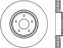 Load image into Gallery viewer, StopTech Power Slot 11/05-08 Infiniti / 09-12 FX35 / 13 FX37 Cryo Slotted Front Left Rotor