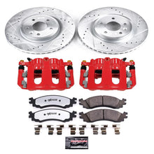 Load image into Gallery viewer, Power Stop 2010 Ford Taurus Front Z36 Truck &amp; Tow Kit w/Cals