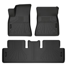 Load image into Gallery viewer, Husky Liners 18-19 Tesla 3 MOGO Black Front &amp; Second Row Floor Liners