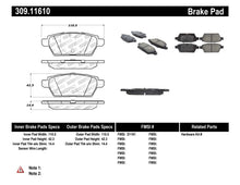 Load image into Gallery viewer, StopTech Performance 06-07 Mazdaspeed 6 Rear Brake Pads