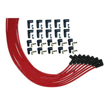 Load image into Gallery viewer, Moroso V8 Universal 90 Deg Plug HEI And Non-HEI Ultra Spark Plug Wire Set - Red
