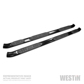 Westin 99-16 Ford F-250/350/450/550 Crew (8 ft bed) PRO TRAXX 5 WTW Oval Nerf Step Bars - Blk - GTR Auto