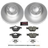 Power Stop 11-12 BMW 328i xDrive Front Z23 Evolution Sport Coated Brake Kit