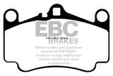 EBC 03-05 Porsche 911 (996) (Cast Iron Rotor only) 3.6 Carrera 4S Orangestuff Front Brake Pads