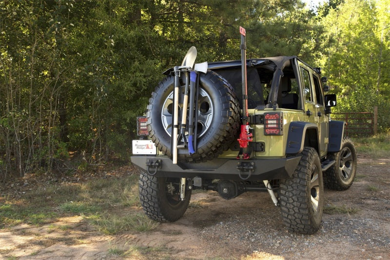 Rugged Ridge Spare Tire Tool Rack System